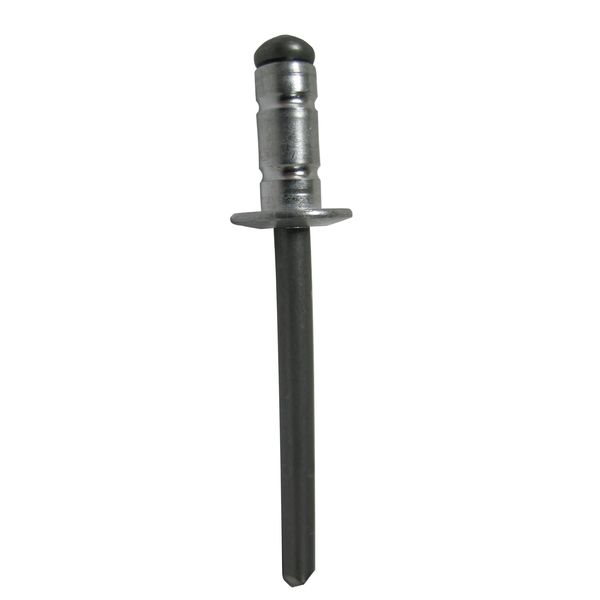 Stanley Engineered Fastening Blind Rivet, Dome Head, 0.1875 in Dia., 0.44 in L, Aluminum Body, 1000 PK AD62-64ABS